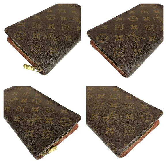 Authentic Louis Vuitton Porte Monnaie Zip Long Wallet Monogram jp120-121825 - Picture 5 of 16